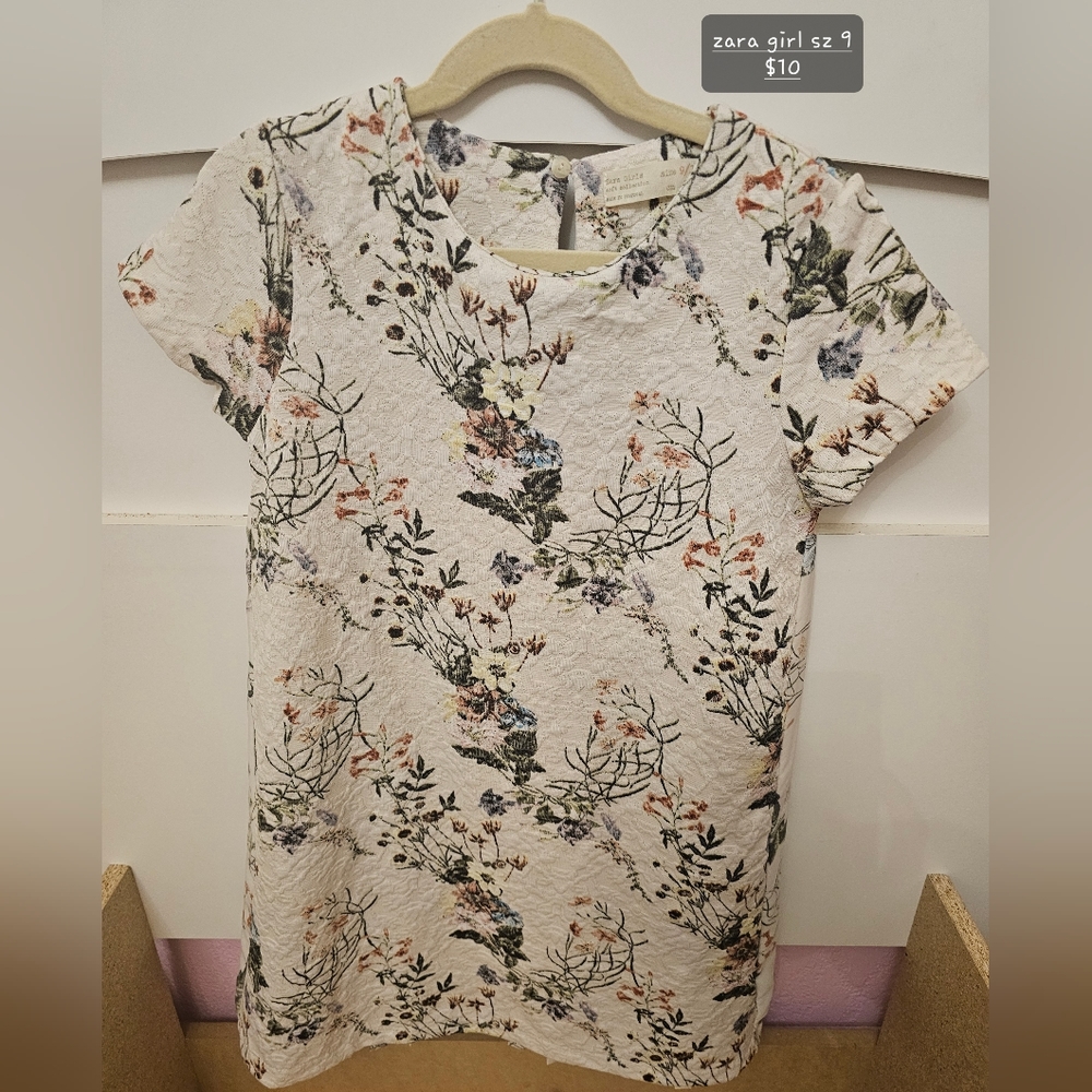 Zara girl dress siZe9-10